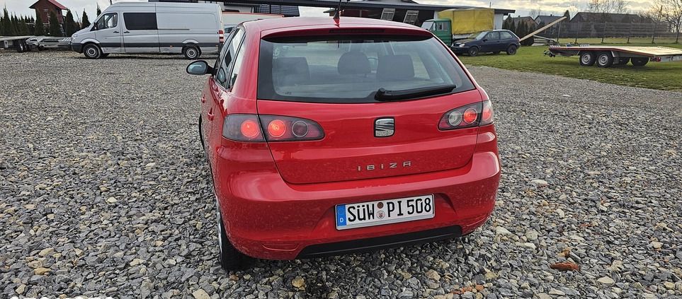 Seat Ibiza cena 14900 przebieg: 187329, rok produkcji 2007 z Byczyna małe 529